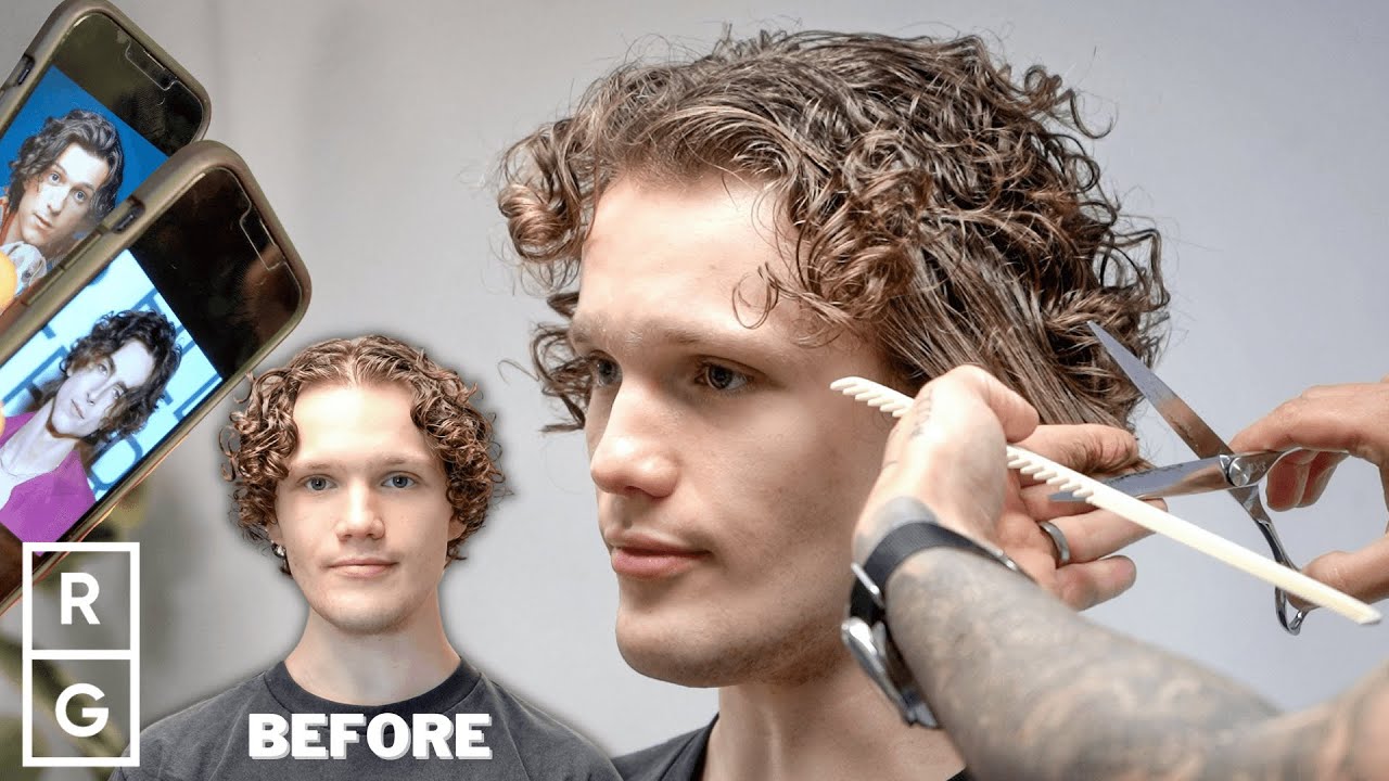 5 Top Tips For Men With Curly Hair | Man For Himself