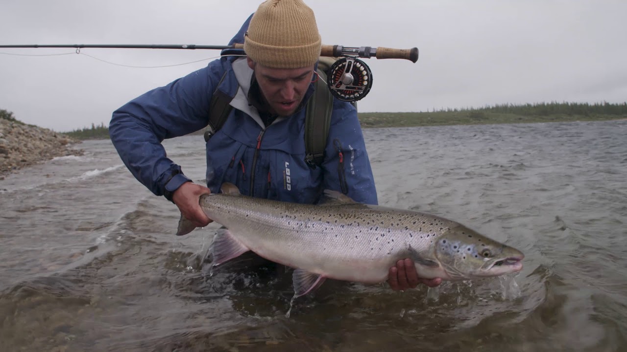 Découvrez le NordduQuébec Pêche au Saumon Atlantique YouTube