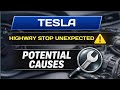 Tesla Autopilot Stops Unexpectedly on Highway – Possible Causes Explained