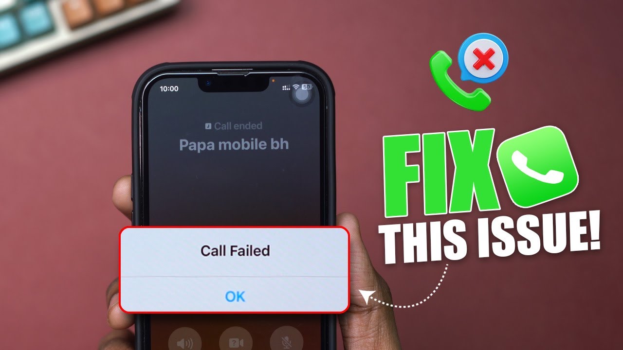 Fix "Call Failed" Issue on iPhone | Resolve Call Failed Issue on iPhone