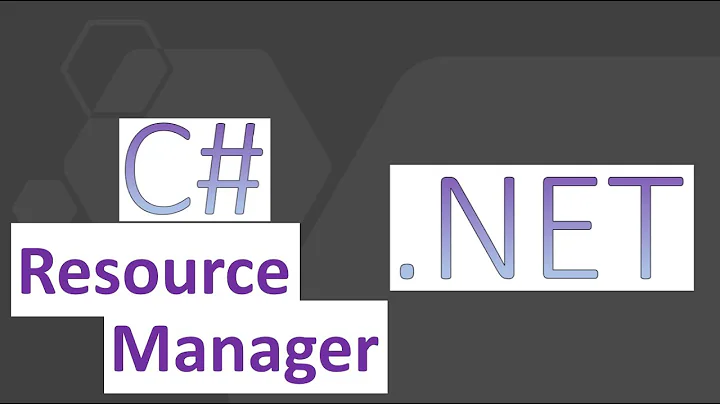 Resource Manager, C# (ENGLISH)