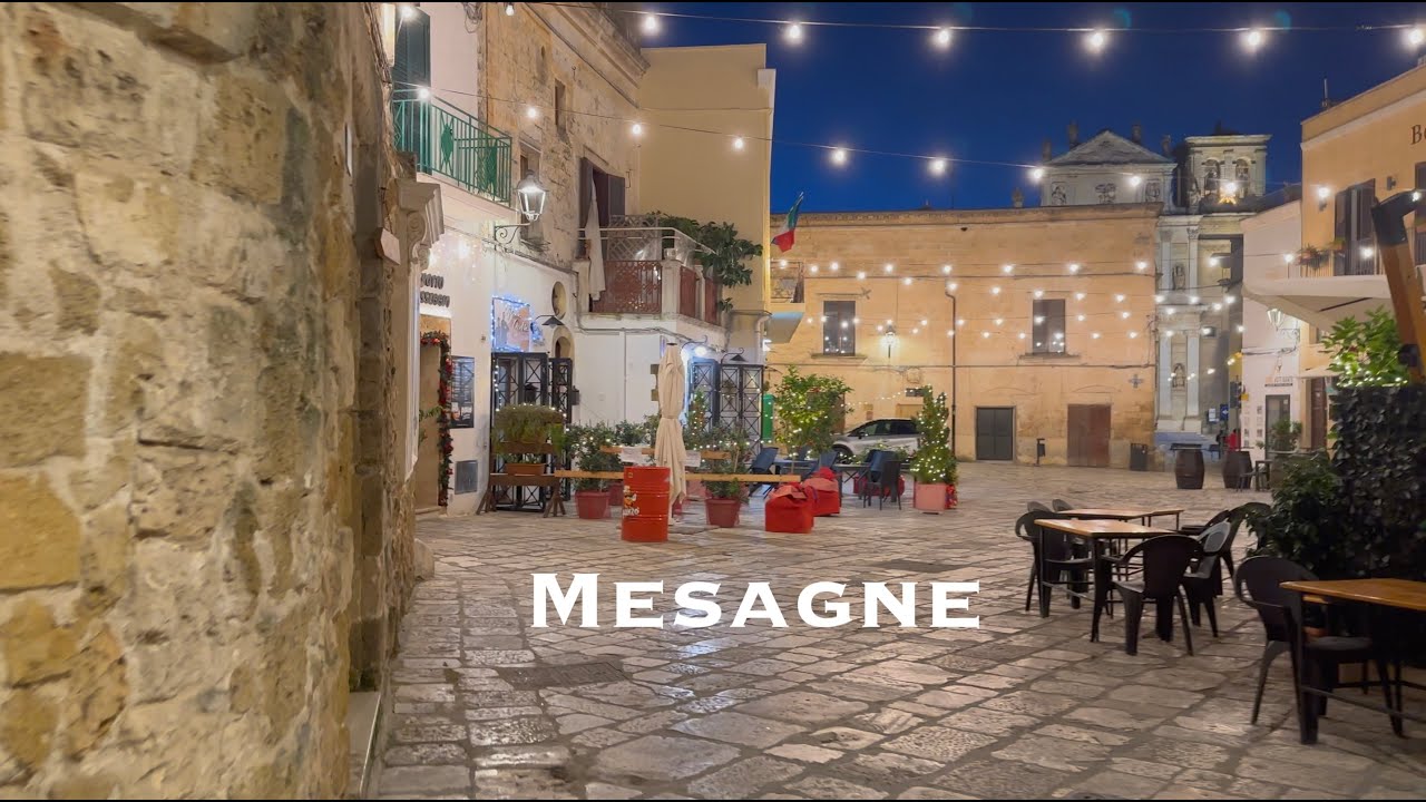An Evening Walk in Mesagne