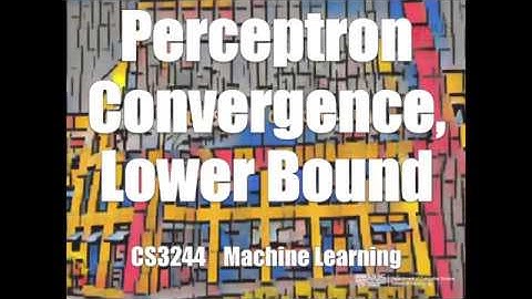 04.post.08 Perceptron Convergence (3/3) Lower Bound « Machine Learning « NUS School of Computing