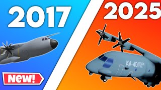 PLAYING EVERY TFS VERSION 2017-2025!?!! 😱 | Turboprop Flight Simulator