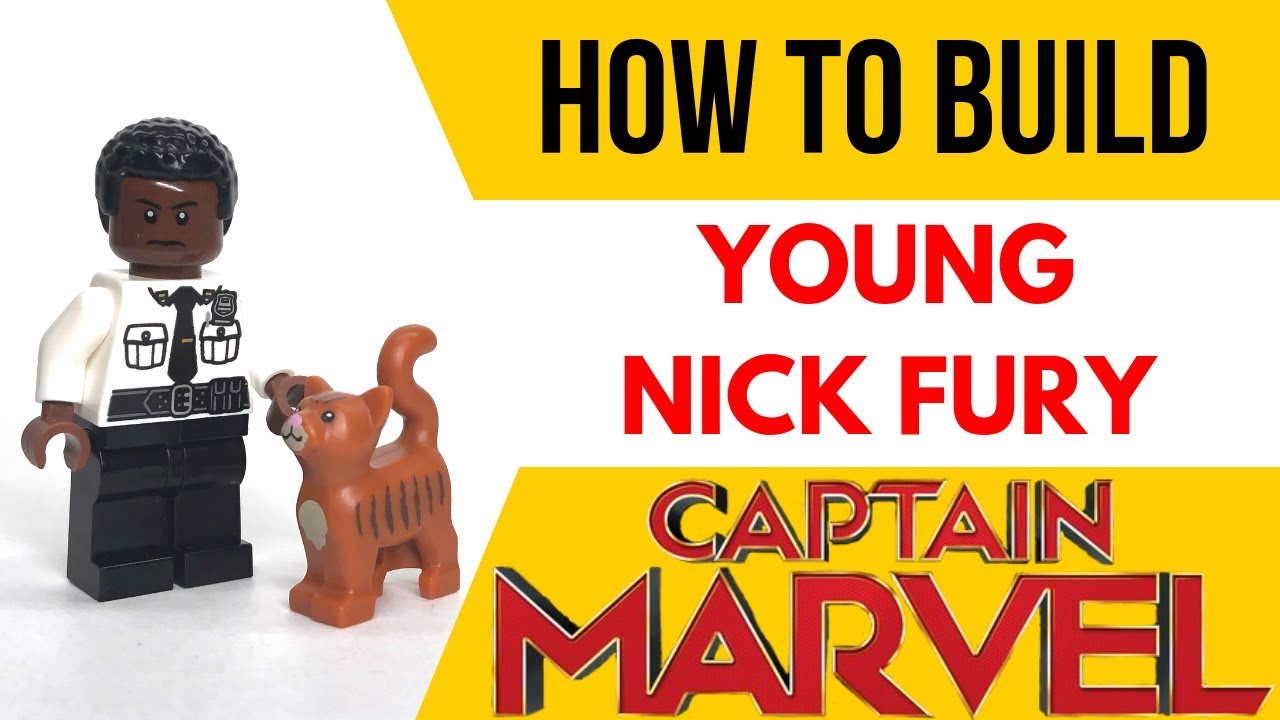 HOW TO Build YOUNG NICK FURY from Captain Marvel