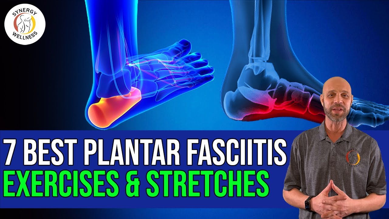 7 Best Plantar Fasciitis / Flat Feet Exercises & Stretches YouTube