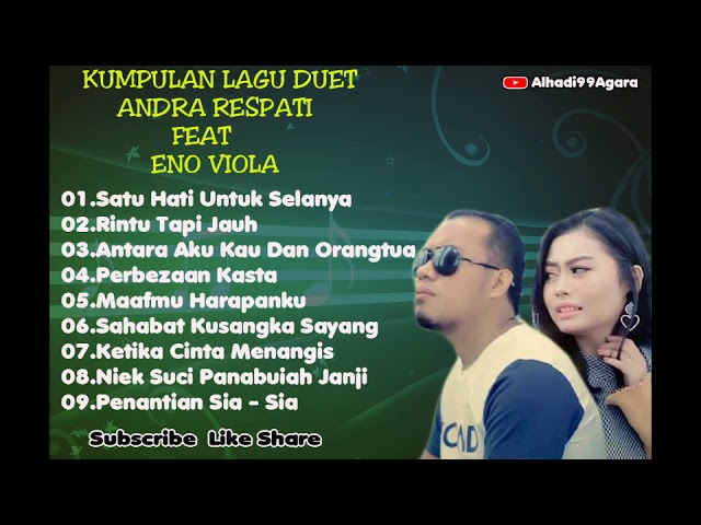 best Duet slow rock Andra Respati feat Eno Viola full album class=