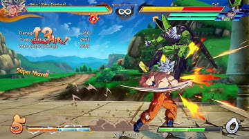 DBFZ Ui Goku Double Re-Jump Solo T.O.D Combo