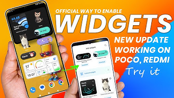 Enable kitty and more Ai widgets in Poco & Redmi | New System App Vault Update with New Widgets