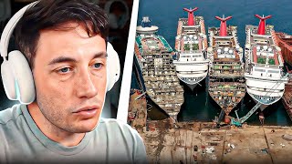 DEMOLIENDO CRUCEROS DE 300 MILLONES DE DOLARES