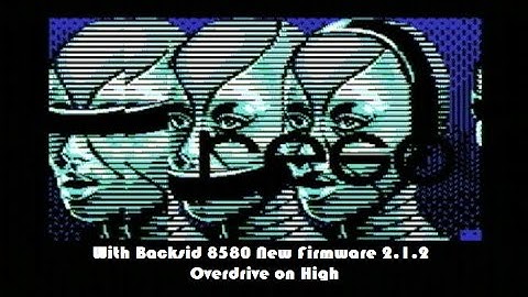 C64 - One-File Demo Protoplasm by Ressource (2018) with Backsid 8580 Overdrive on high