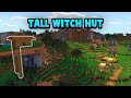 This TALL Witch Hut Is At Spawn (along with a MANSION?)