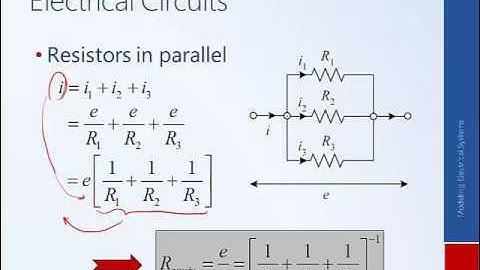 System Dynamics and Control: Module 6b - Introduction to Modeling Electrical Systems