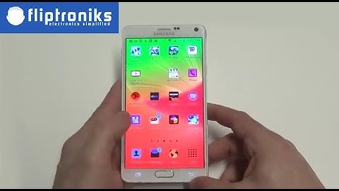 Samsung Galaxy Note 4: How to Quickly Invert Screen Color With Home Key - Fliptroniks.com