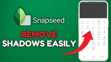 How to Remove Shadows in Snapseed 2025?