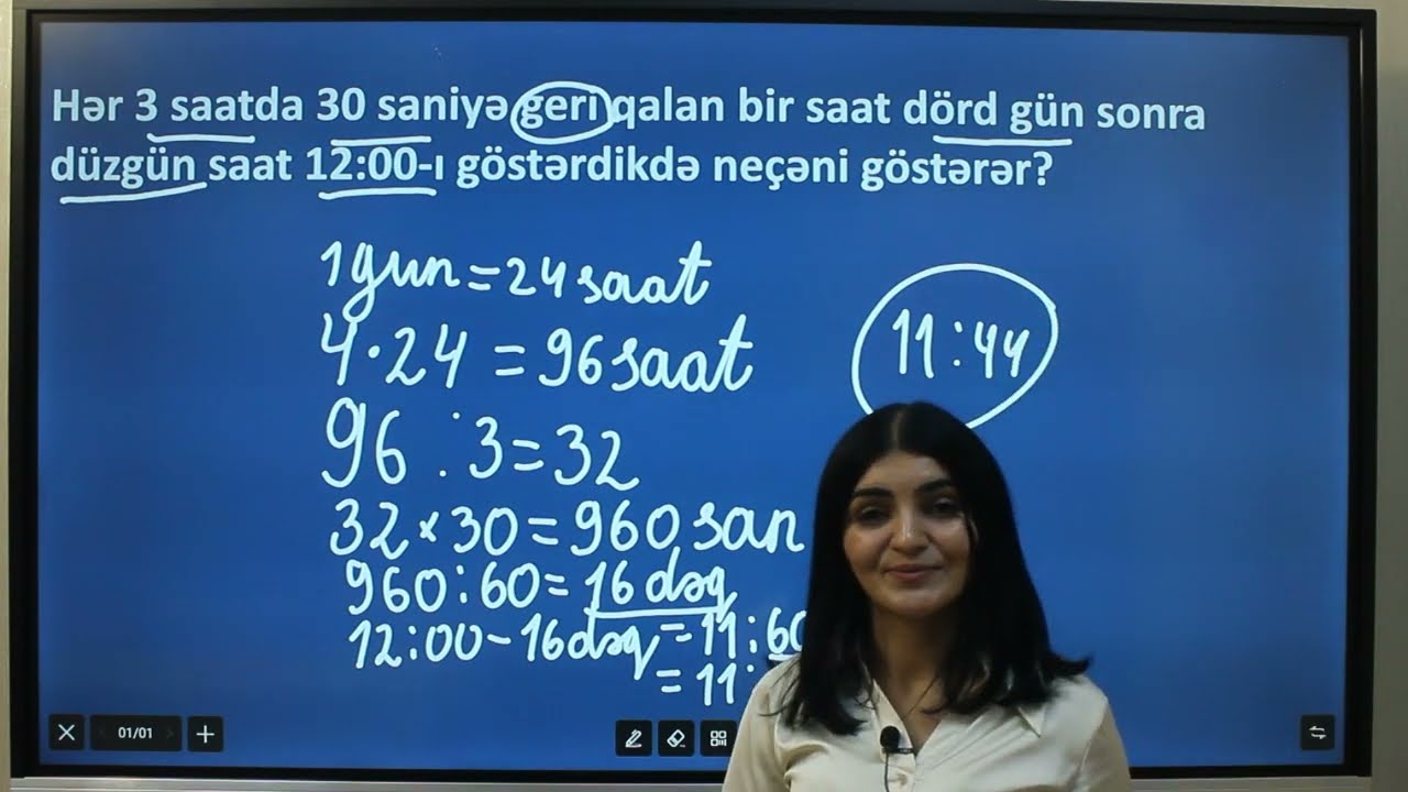 Saat məsələsi / Günay Camalova