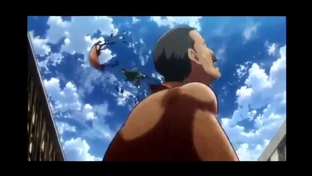 進撃の巨人 リヴァイ戦闘シーン 英雄