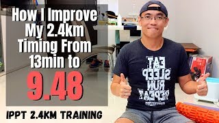 How I Improve My 2.4km from 13min to 9min+ | IPPT Training Singapore screenshot 3