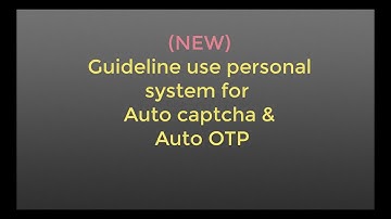 SSMMS: guideline to use deployed server for Auto OTP & Auto Captcha on Ubuntu and Linux OS
