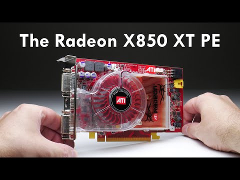 The ATI Radeon X850 XT PE from 2004