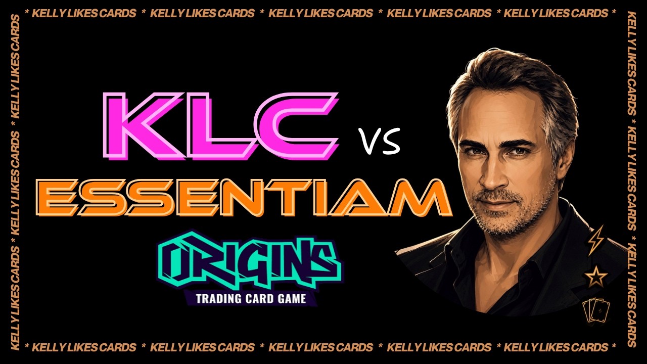 KLC vs Essentiam - Origins TCG Gameplay - Round 2 Big Bob Playtest Tournament - Best of 3 Conquest