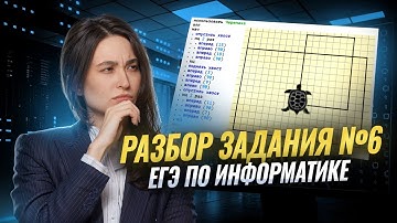 Черепаха: задание 6 из ЕГЭ по информатике: модуль turtle python | Информатика ЕГЭ 2026 | Умскул