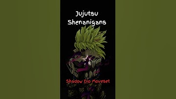 Shadow Dio Moveset (HTFT) in Jujutsu Shenanigans Skill builder #jjs #jojo #dio #shadowdio #jjba