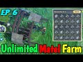 I build unlimited matel scrap farm  amikin survival