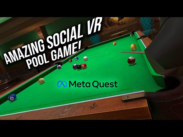 Best Social VR Pool Game for Quest 2 - Spark Ball Pool 