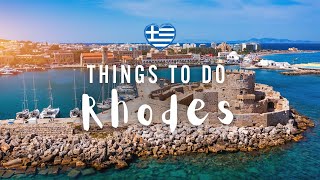 Best things to do in Rhodes | Greece travel guide