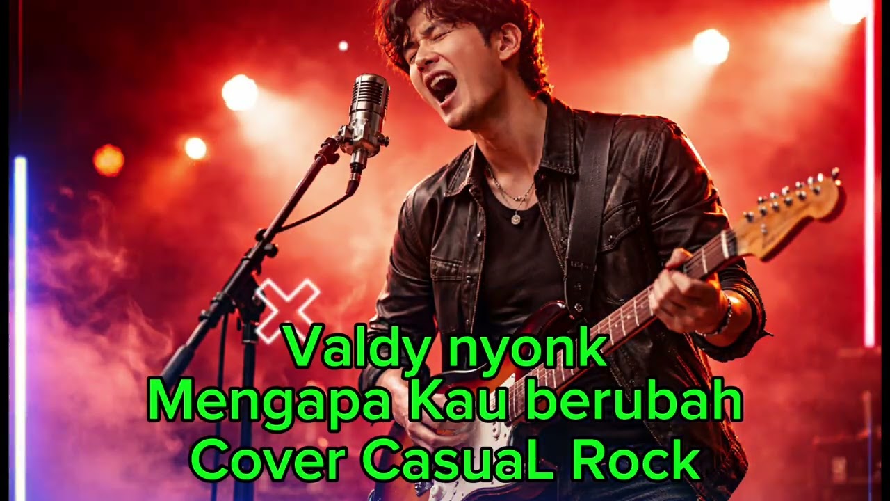 Valdy nyonk Mengapa Kau Berubah Cover  (Casual Rock) dgn Versi Rock Moderen