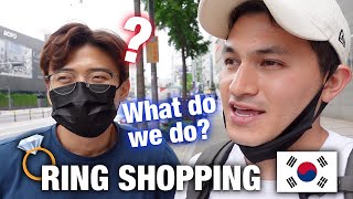 SHOPPING FOR AN ENGAGEMENT RING IN SEOUL KOREA | 😰 CONFUSED & LOST Ft: Hansol Korea Reomit