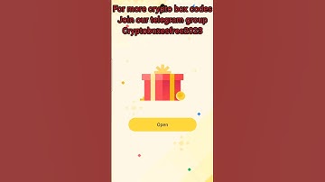 Binance Crypto Box Code #cryptobox #binance #binancecryptobox