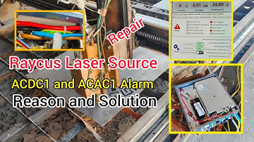 Raycus Laser Source Repair C020 ACAC DCDC 1 error