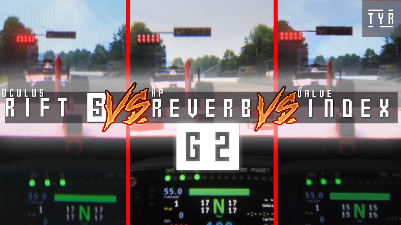 THROUGH THE LENSES - HP Reverb G2 Oculus RIFT S vs Valve INDEX - YouTube