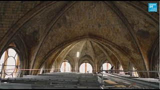 Incendie de  Notre-Dame : sauver les voûtes de la cathédrale, deux ans après le drame