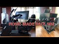 DIY Homemade racing simulator cockpit.