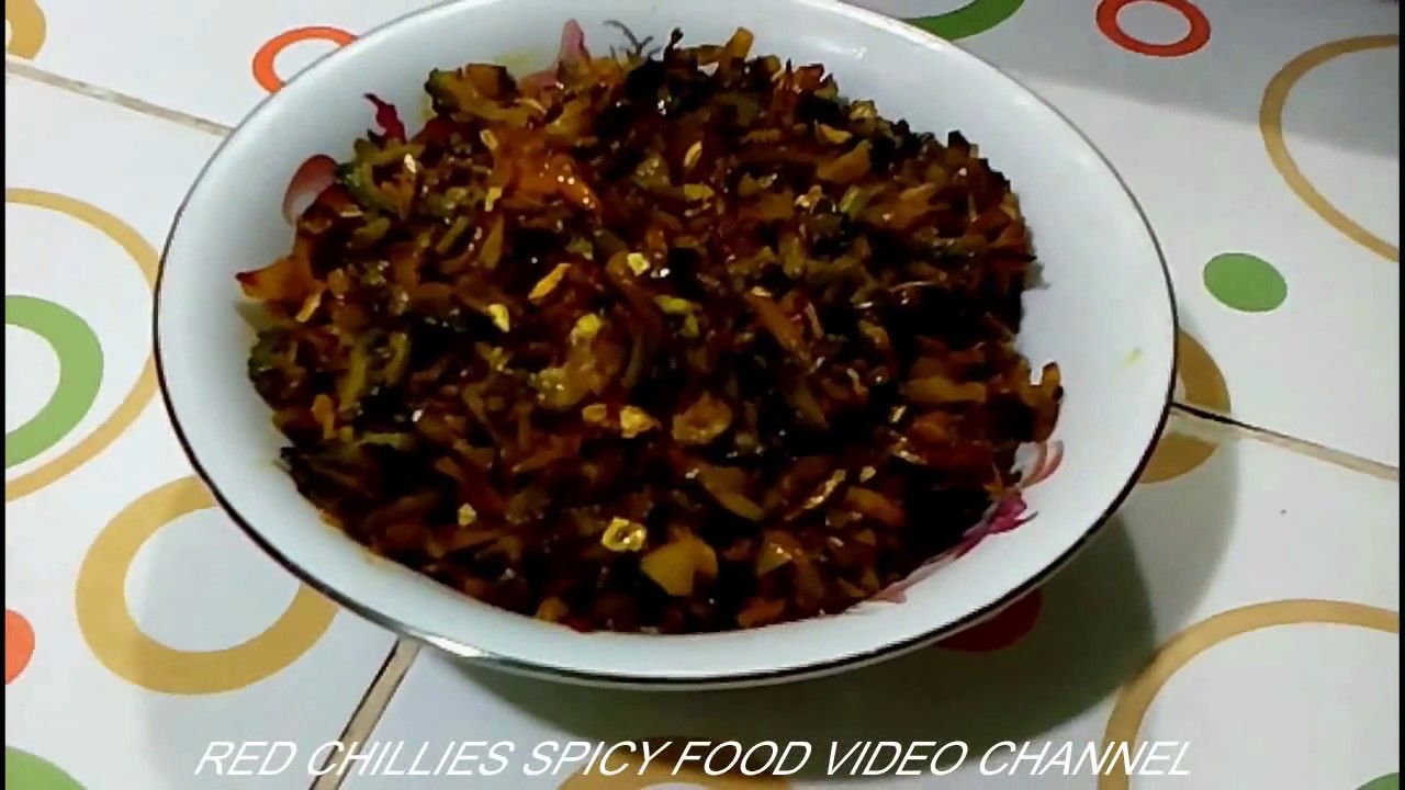 Bitter gourd/ Bitter melon fry/ Karela Fry/ Korola Bhaji YouTube