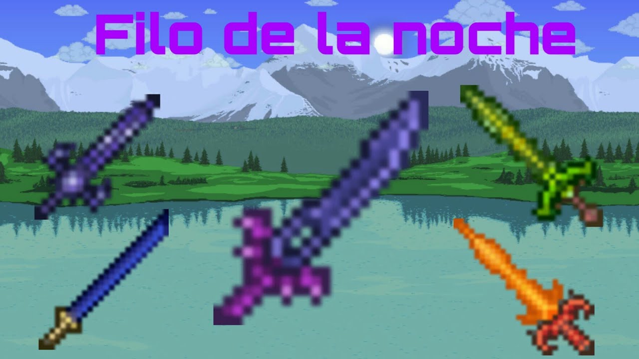 Como Hacer Filo De La Noche Terraria