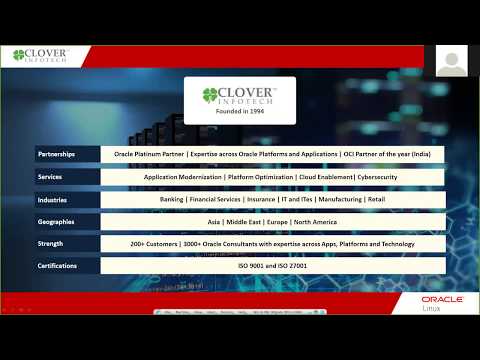Oracle Linux: Optimized Platforms. Modernized Applications.