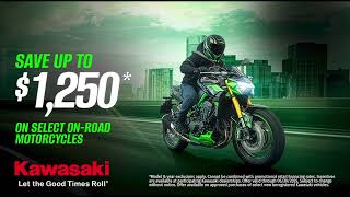 Kawasaki Spring Savings Event!