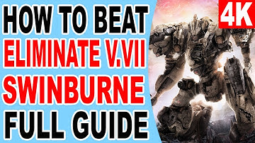 ARMORED CORE 6 How to Finish Eliminate V.VII Swinburne PS5 Console