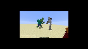 Mutant Zombie vs Mutant Skeleton #shorts