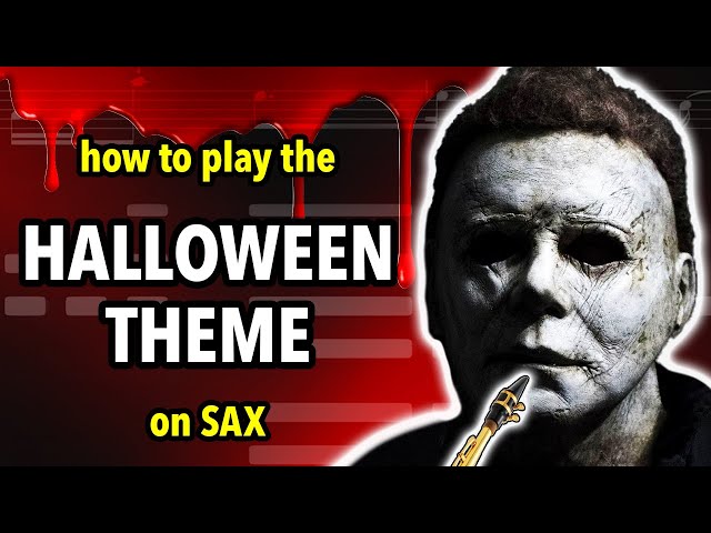 How to play the Halloween Theme on Sax | Saxplained class=