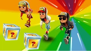 Subway Surfers Jake, Star And Dark Who Couldnt Catch The Super Mystery Box ?
