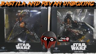 Darth Revan and Bastila Shan Gentle Giant statue Review