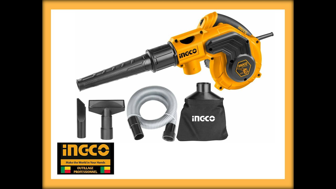 SOUFLEUR-ASPIRATEUR A VARIATEUR + ACC 4PCS 800W  AB8008