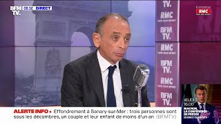 Éric Zemmour affirme que les militants de SOS Racisme 