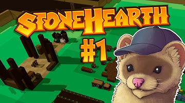 Stonehearth Ep. 1 - MY OWN LITTLE TOWN ★ Stonehearth Gameplay