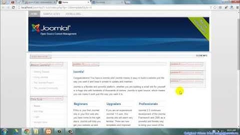 Hướng dẫn xem vị trí module trên joomla 2.5 template
